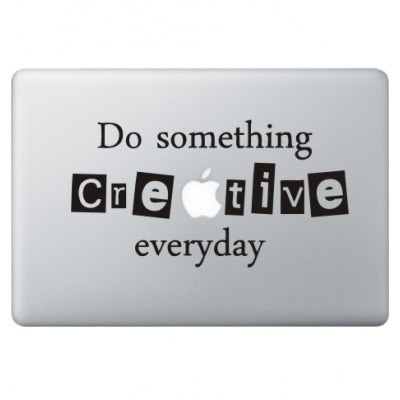 Creative Macbook Aufkleber Schwarz MacBook Aufkleber